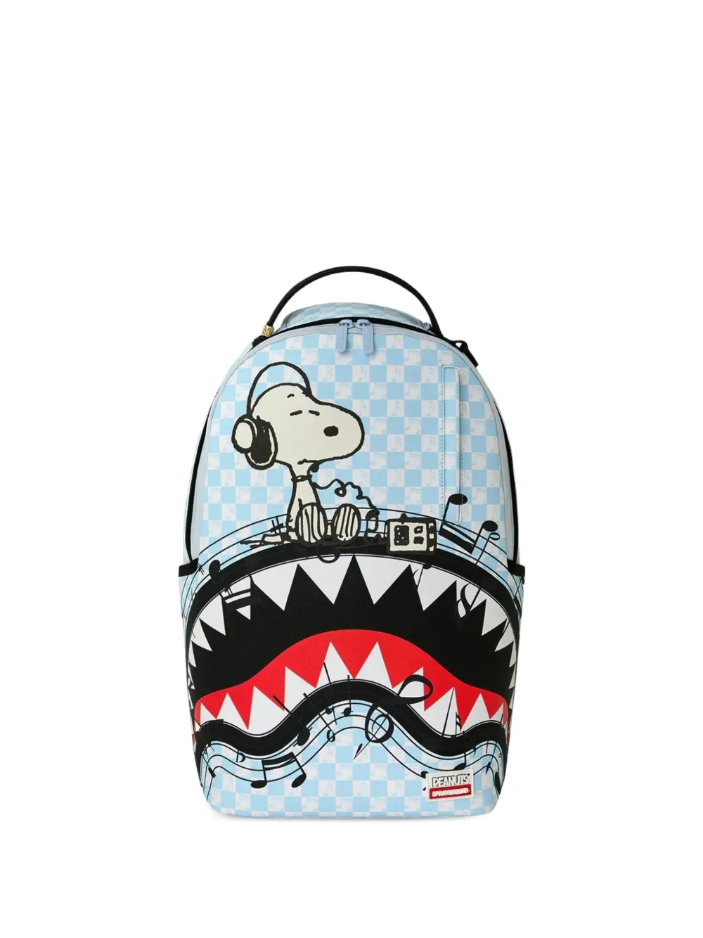 Sprayground x Peanuts Snoopy Jams Shark backpack - Blu