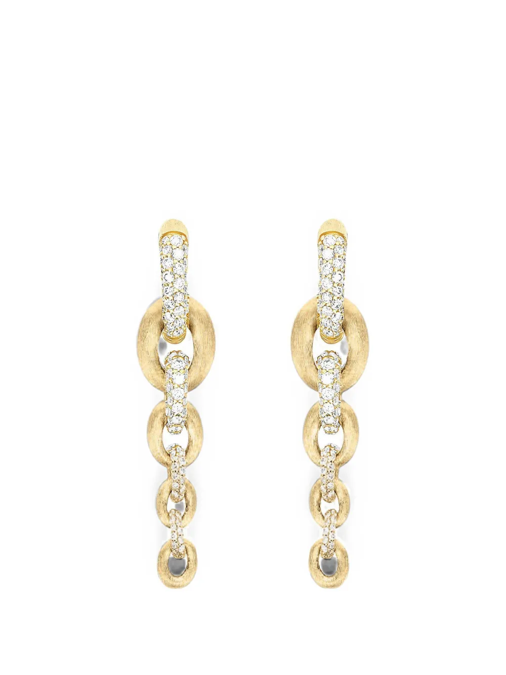 NANIS Libera Aura diamond drop earrings