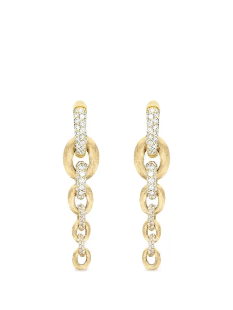 NANIS Libera Aura diamond drop earrings