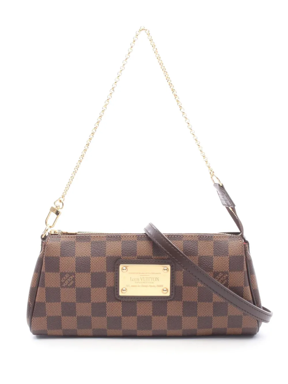 Louis Vuitton Pre-Owned 2010 Damier Ebene Eva satchel - Braun