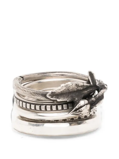 WERKSTATT:MÜNCHEN Rosebud combination rings