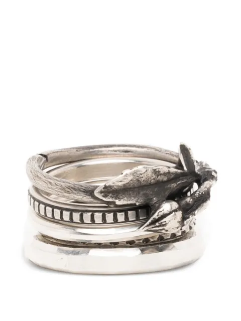 WERKSTATT:MÜNCHEN Rosebud combination rings