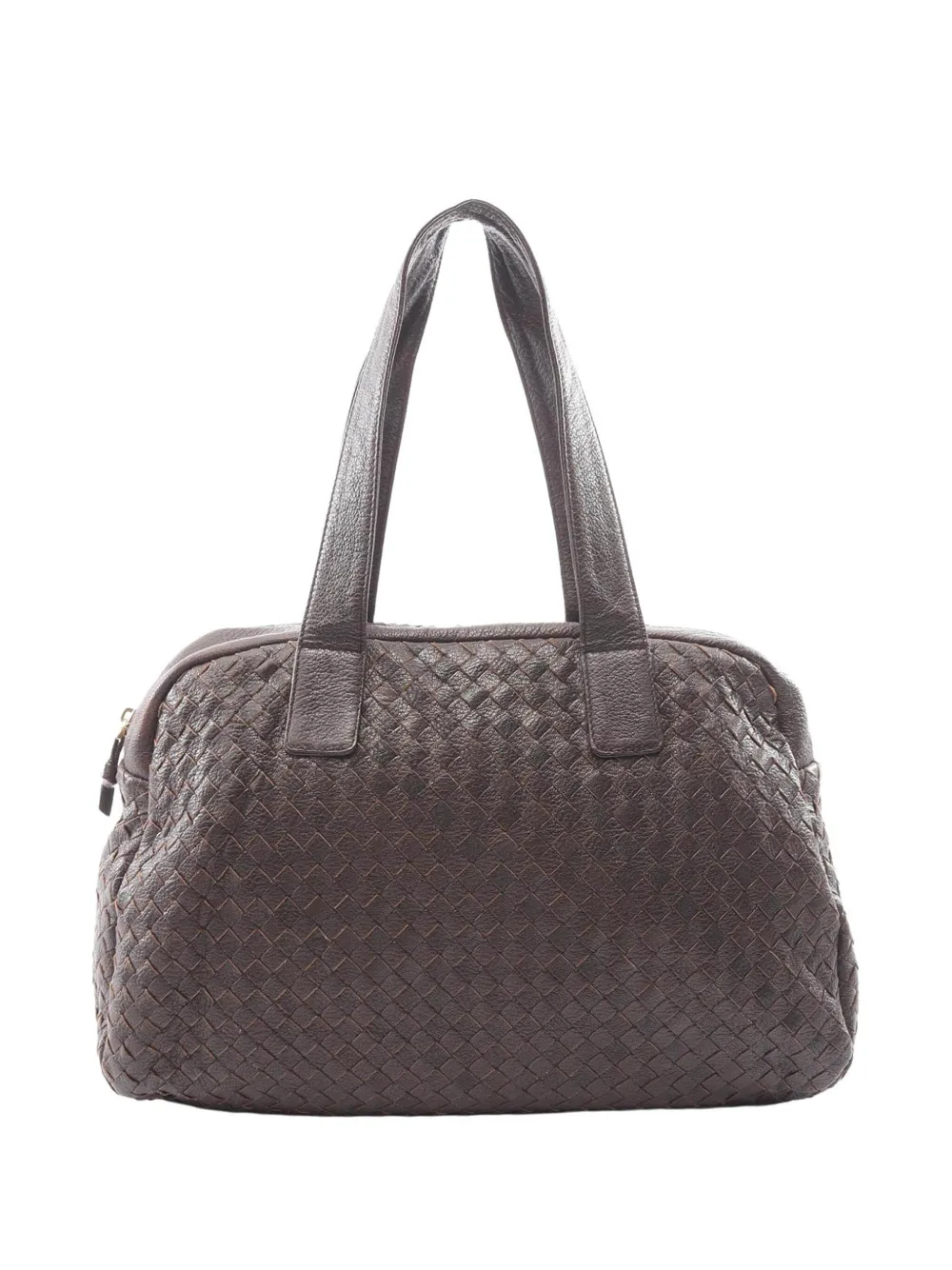Bottega Veneta Pre-Owned 2012-2026 Nappa Intrecciato shoulder bag - Marrone