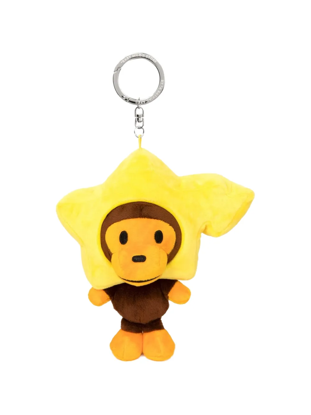 *BABY MILO® STORE BY *A BATHING APE® Baby Milo star-shaped plush keychain