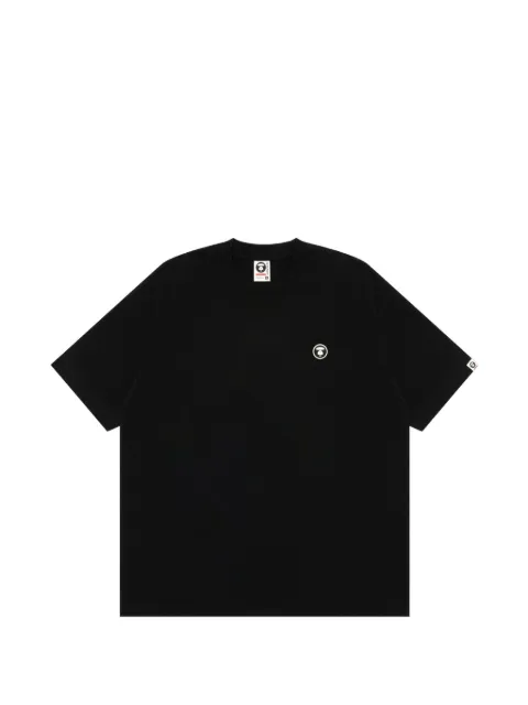 AAPE BY *A BATHING APE® AAPENOW Moonface logo-patch T-shirt