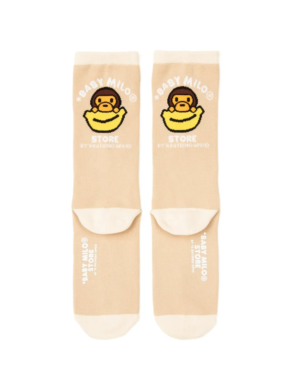 *BABY MILO® STORE BY *A BATHING APE® Baby Milo graphic socks
