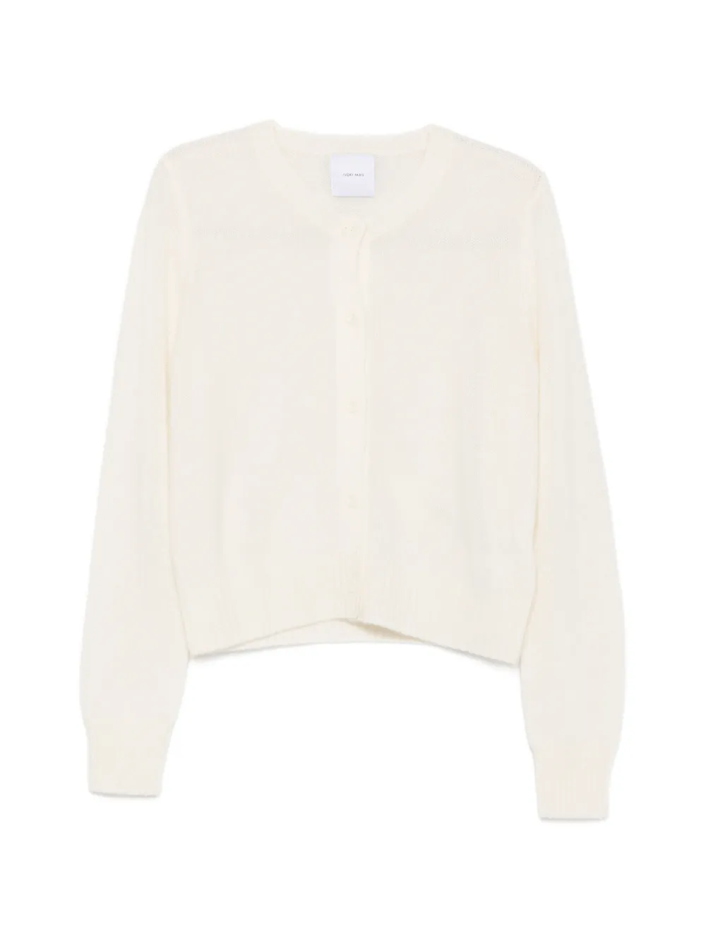 IVORY PARIS fine-knit cardigan