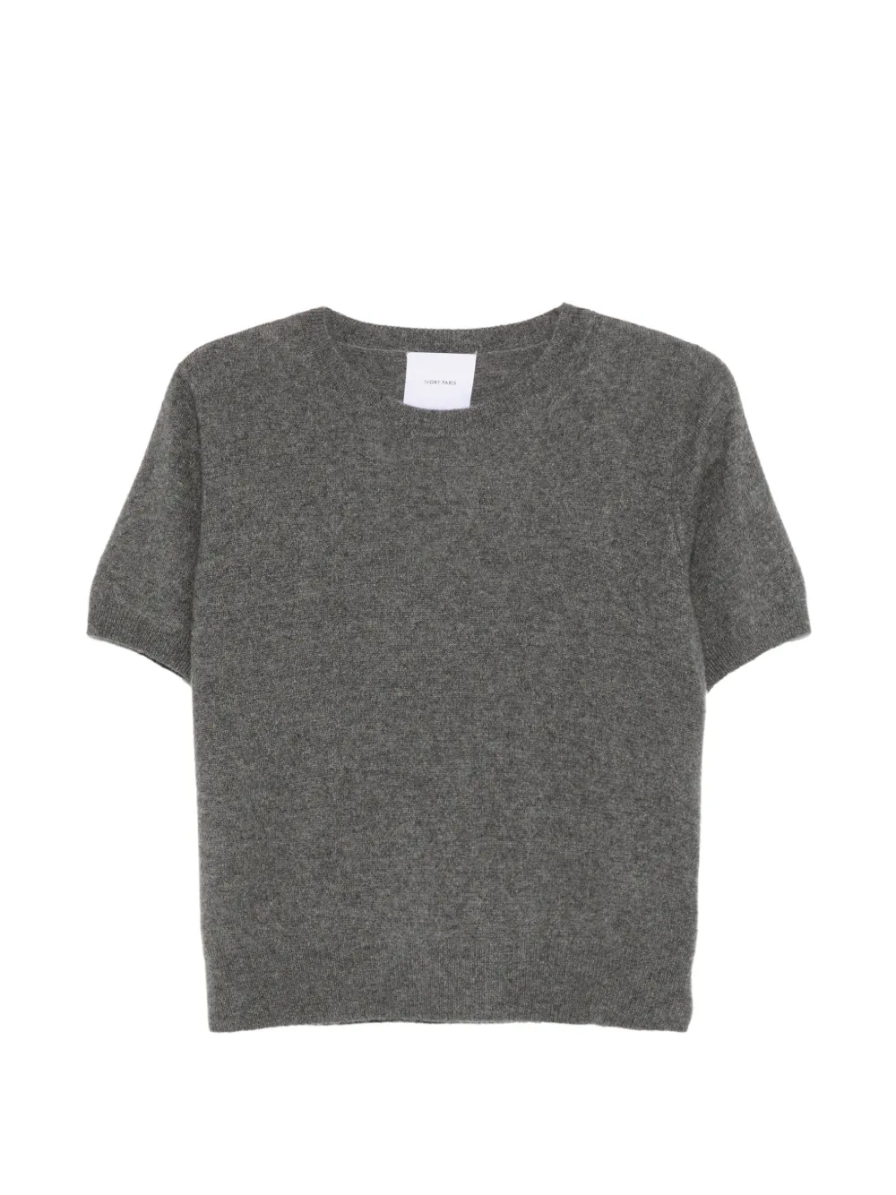 IVORY PARIS short-sleeve T-shirt - Grigio