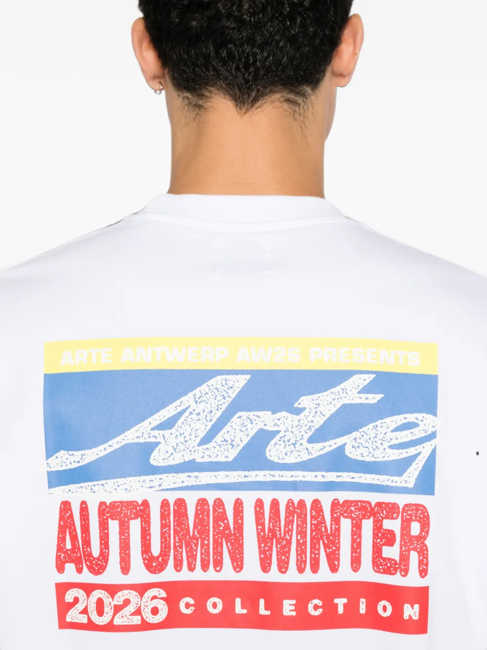 Arte Antwerp T-shirt met grafische print Wit