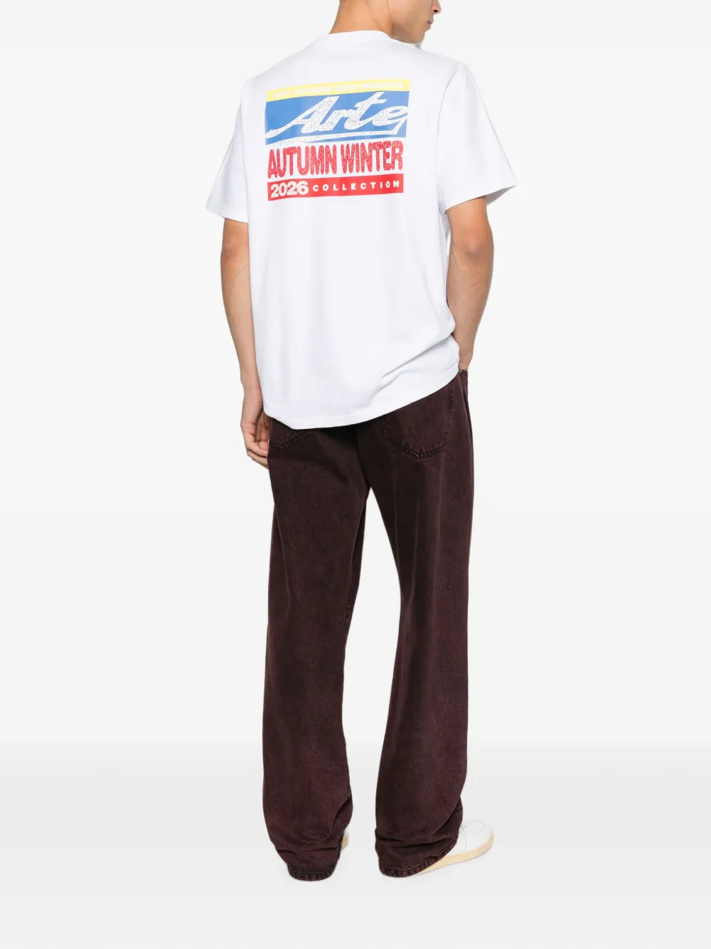 Arte Antwerp T-shirt met grafische print Wit