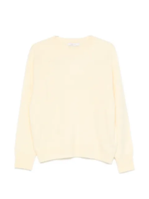IVORY PARIS Cala crew-neck raglan-sleeve sweater