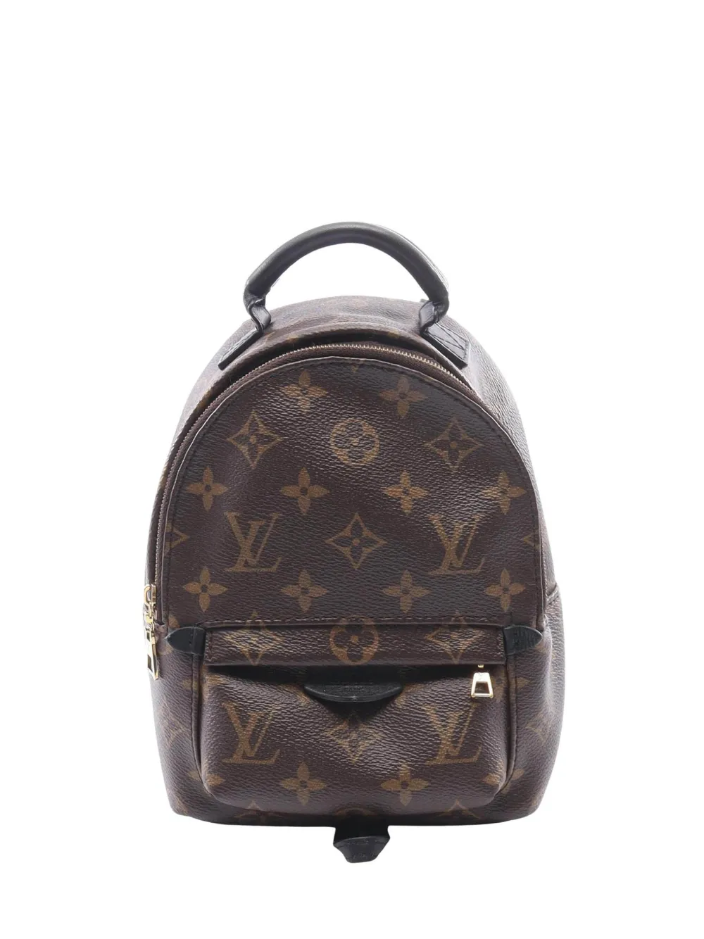 Louis Vuitton Pre-Owned 2021-2025 Mini Palm Springs Rucksack mit Monogramm - Braun