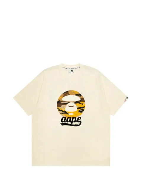 AAPE BY *A BATHING APE® Moonface graphic-print T-shirt