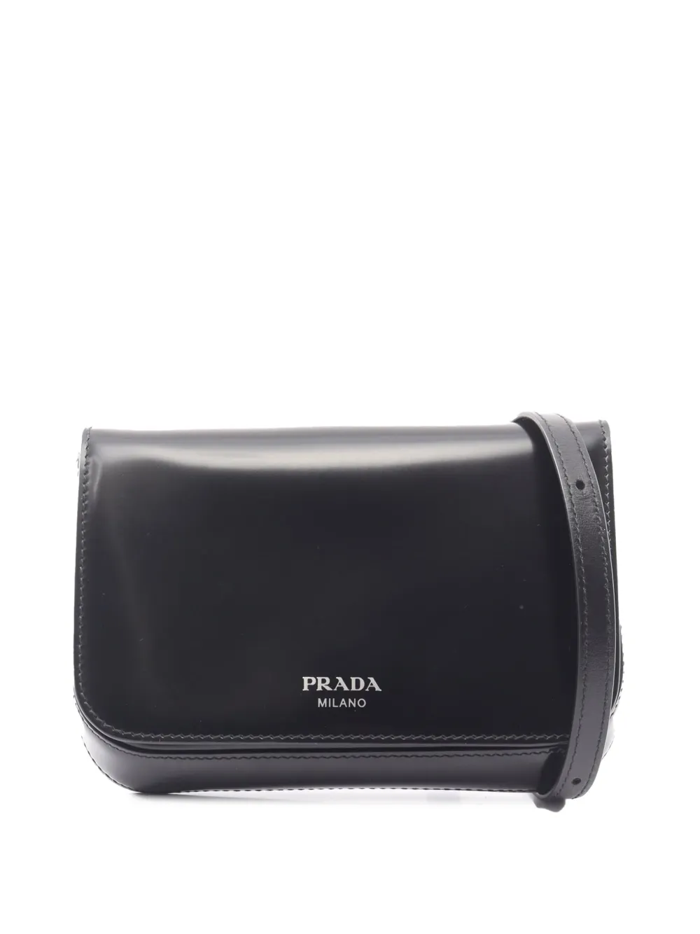 Prada Pre-Owned Borsa a tracolla in pelle 2013-2026 - Nero
