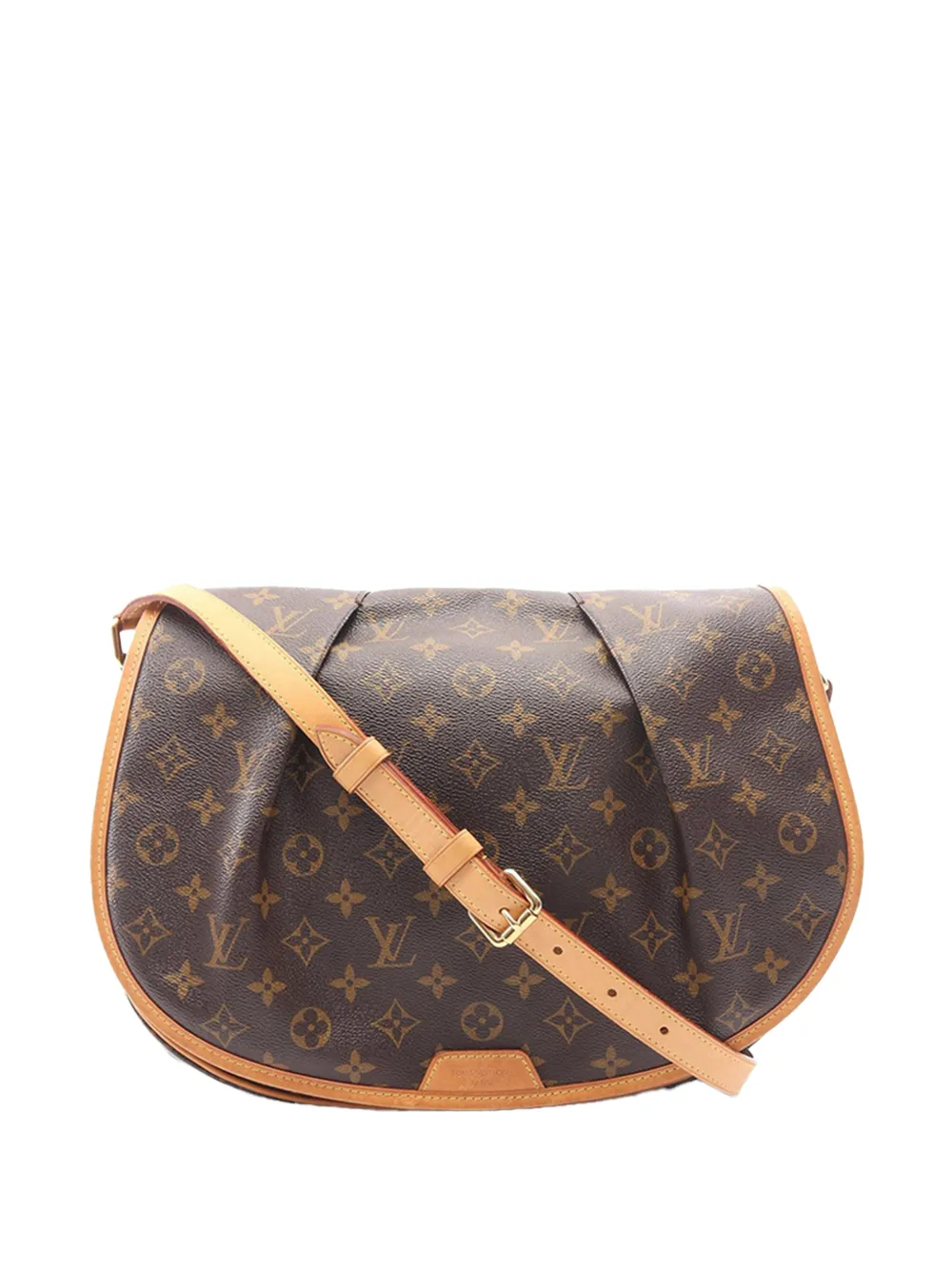 Louis Vuitton Pre-Owned 2011 Monogram Menilmontant MM crossbody bag - Braun