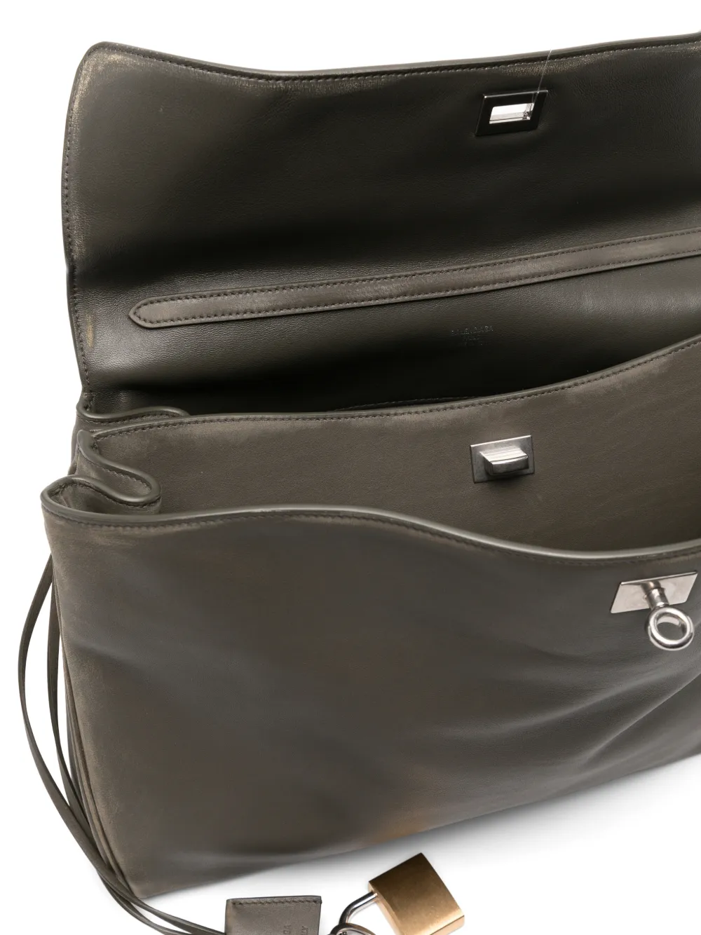 Balenciaga Grote Rodeo handtas met bedels Groen