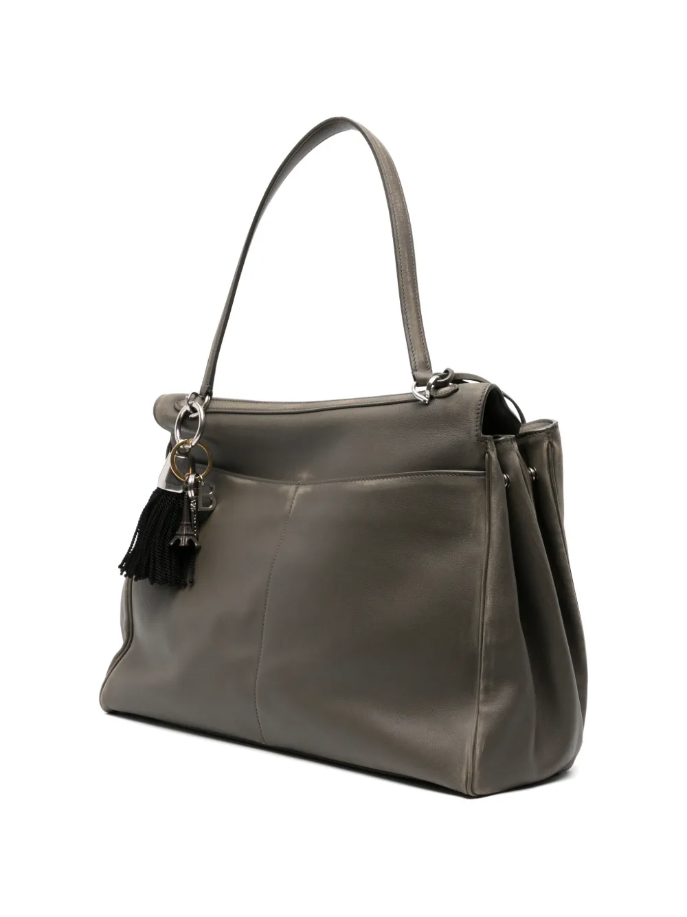 Balenciaga Grote Rodeo handtas met bedels Groen