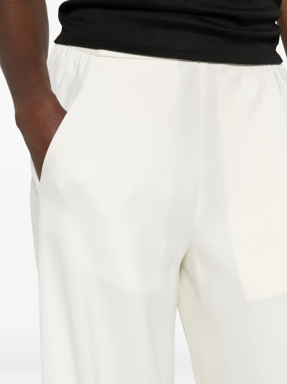 Christopher Esber Crêpe broek met uitgesneden details Beige