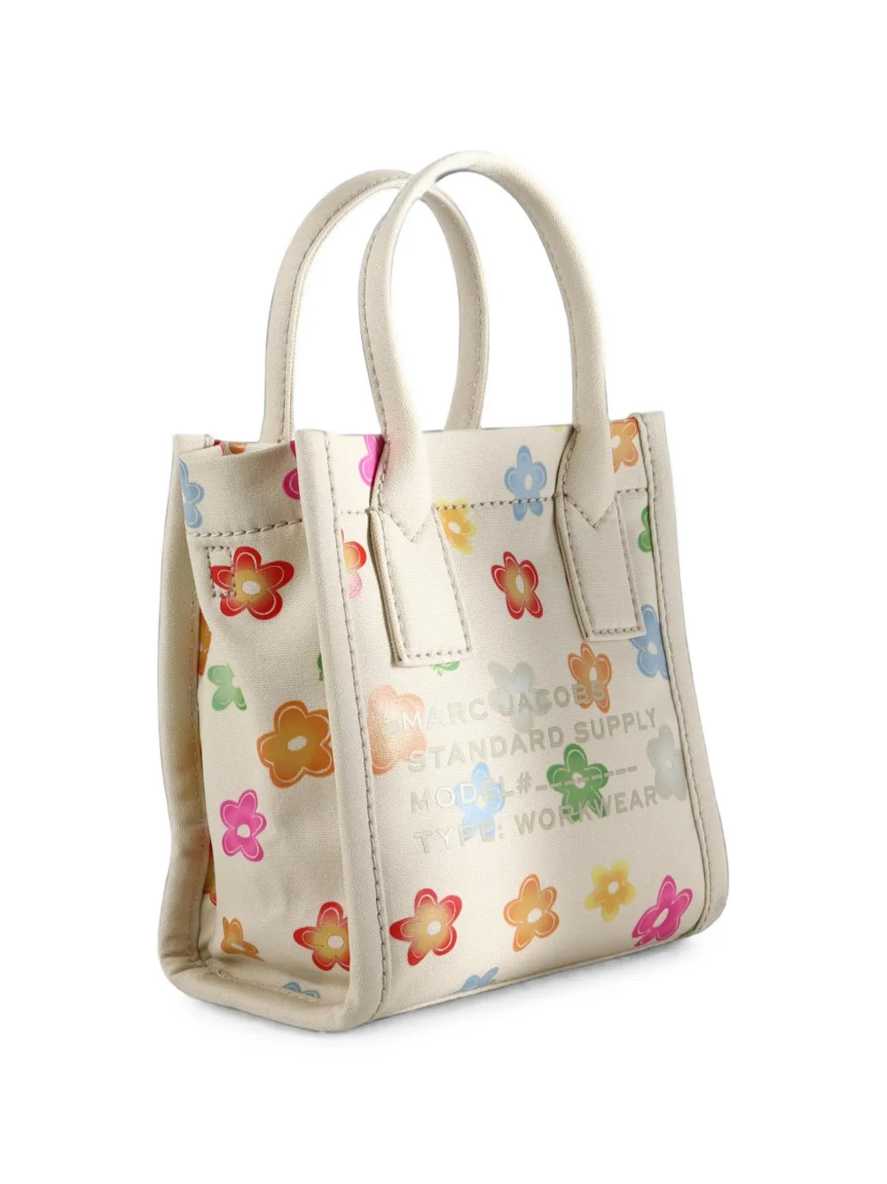 Marc Jacobs Kleine Wild Daisy shopper Wit