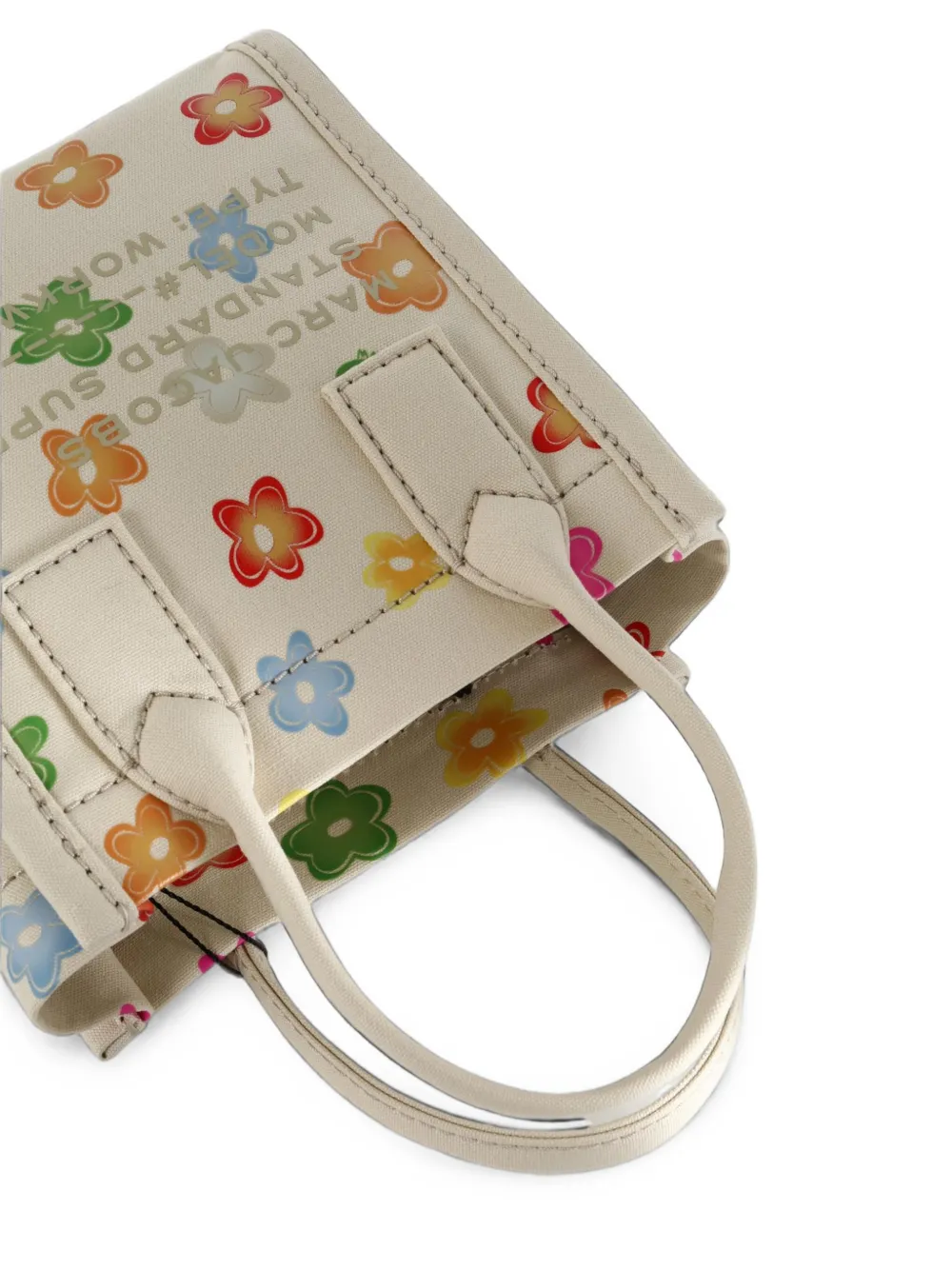 Marc Jacobs Kleine Wild Daisy shopper Wit