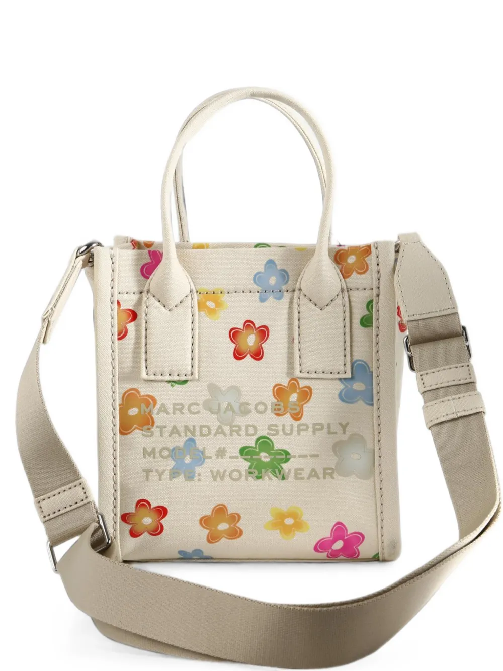 Marc Jacobs small Wild Daisy tote bag - Bianco