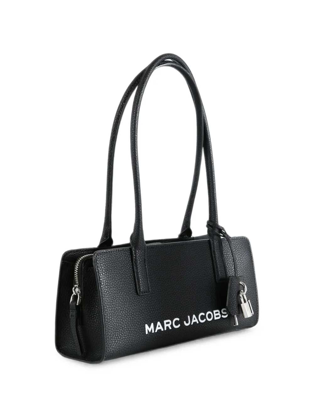 Marc Jacobs Schoudertas met logoprint Zwart