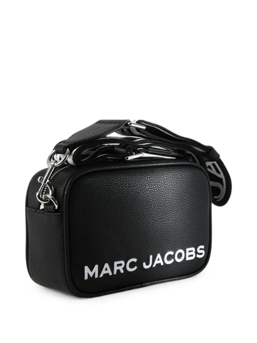 Marc Jacobs Schoudertas met logoprint Zwart