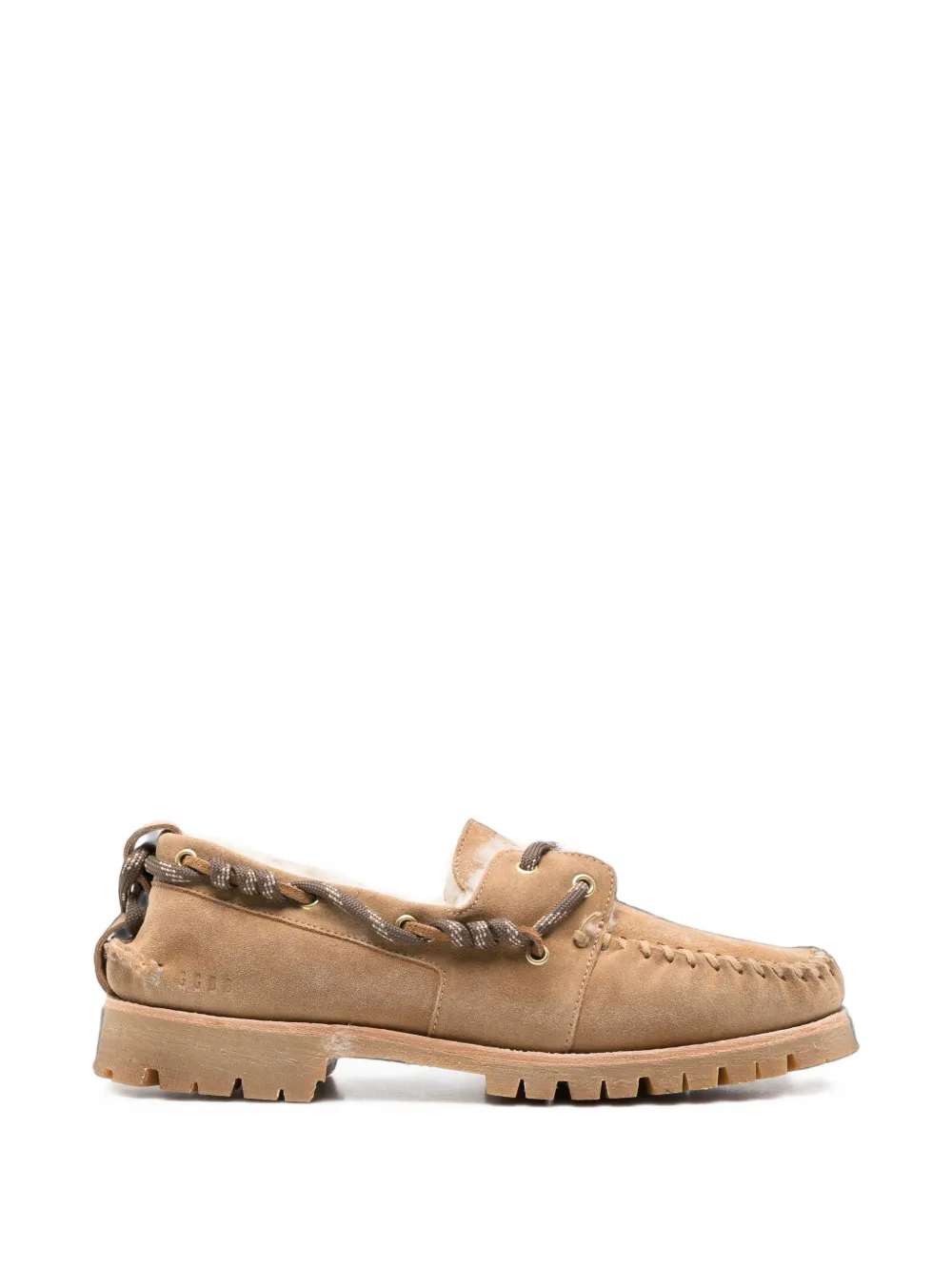 Golden Goose Cruise shearling-lined loafers - Toni neutri
