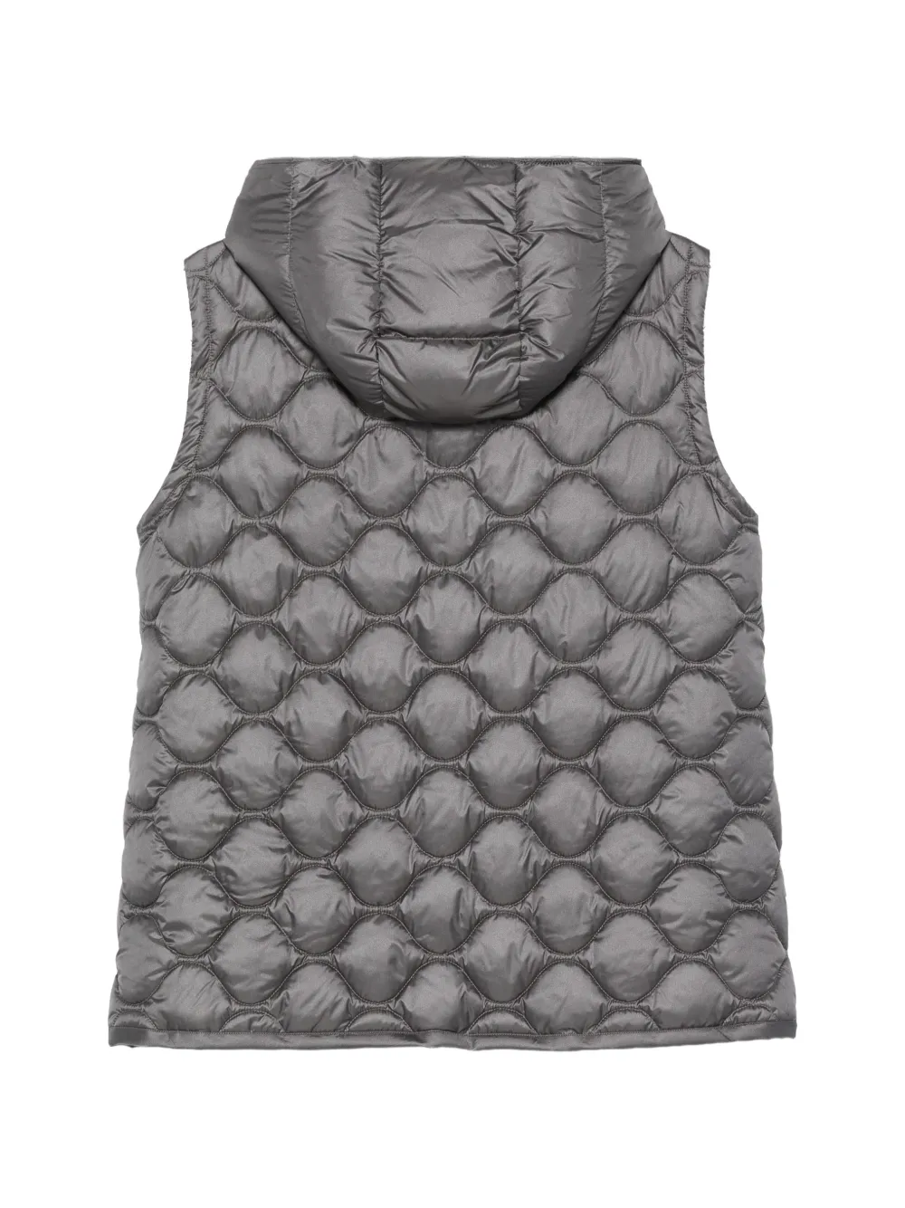 Luisa Cerano Bodywarmer met capuchon Grijs