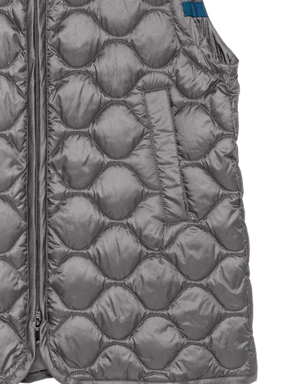 Luisa Cerano Bodywarmer met capuchon Grijs