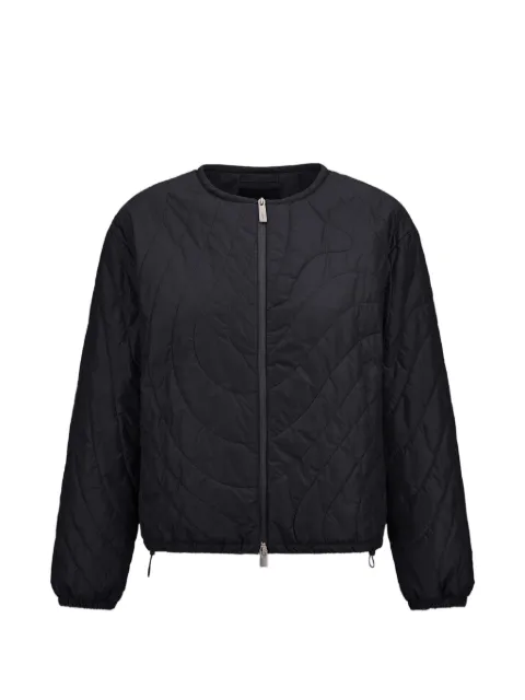 Laminar quilted crew-neck jacket