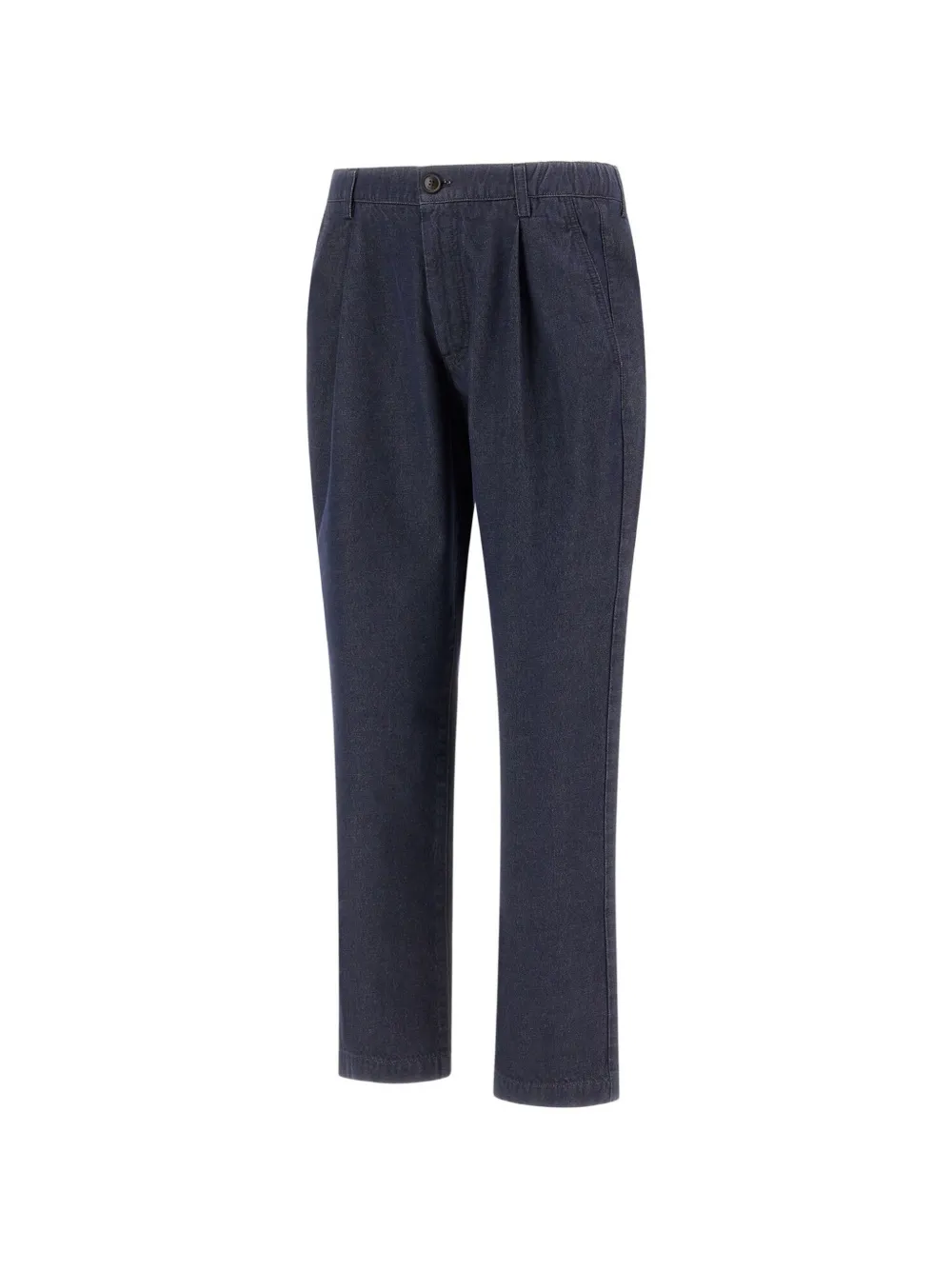 Herno Geplooide straight jeans Blauw