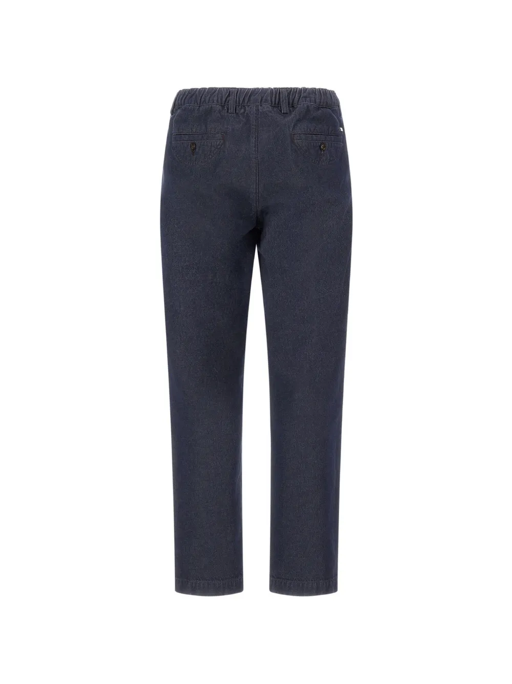Herno Geplooide straight jeans Blauw