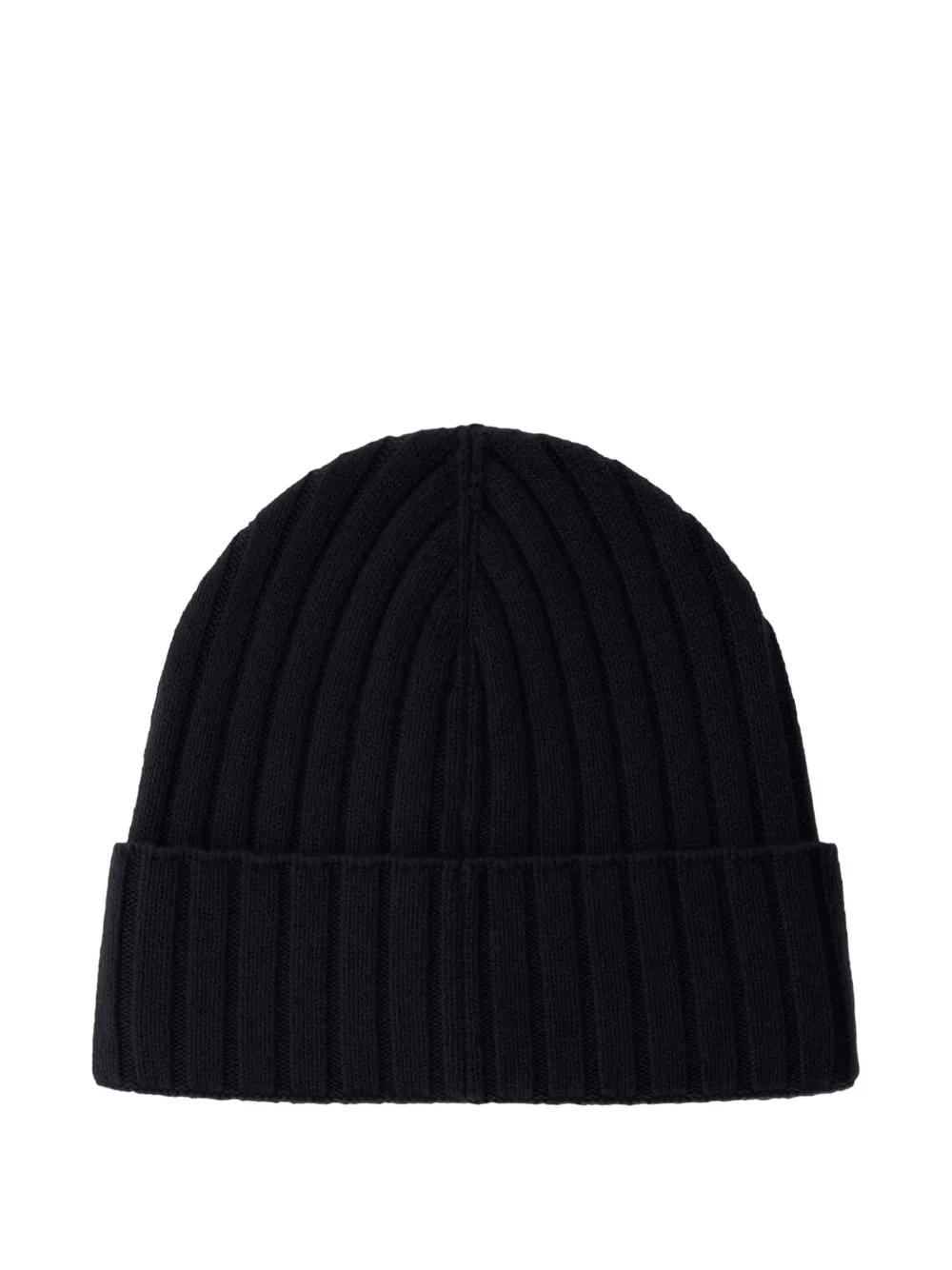 Herno Ribgebreide muts Blauw