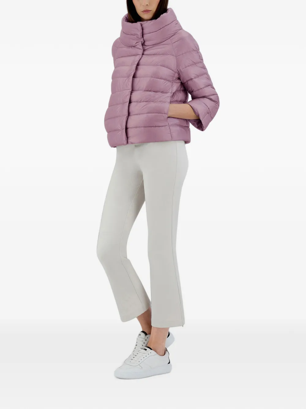 Herno Sofia gewatteerde donsjas Roze