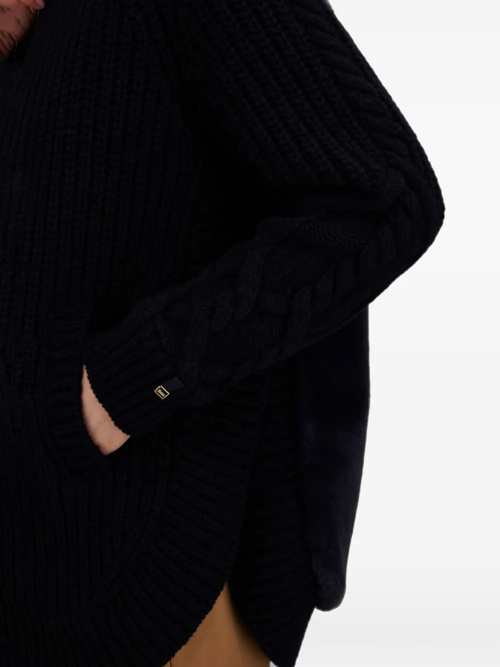 Herno Jack met maïskolfstiksel Blauw