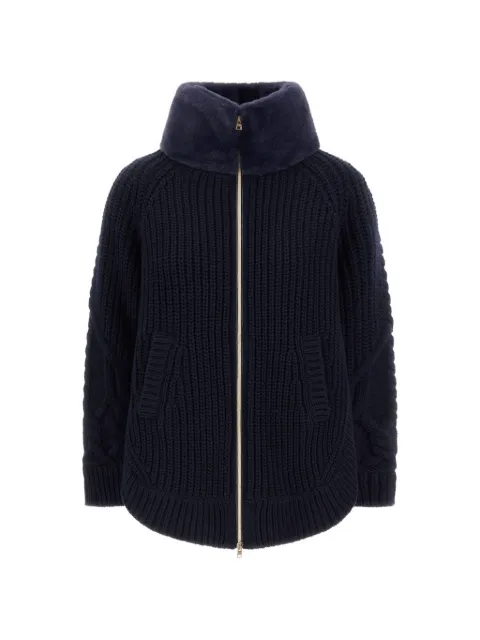 Herno corncob-stitch jacket
