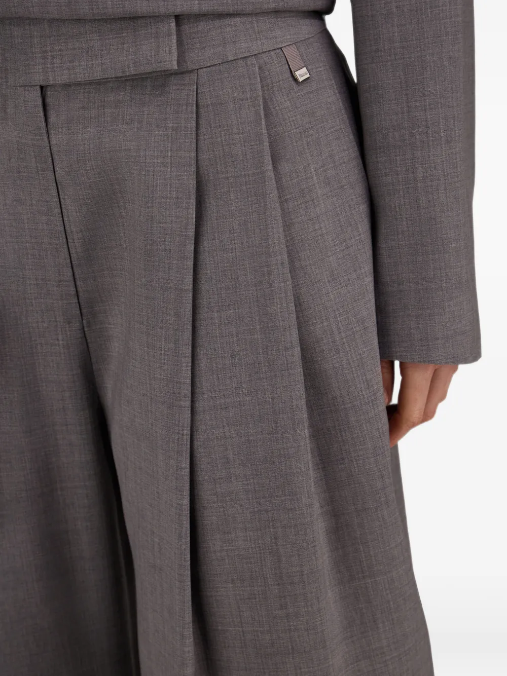 Herno Geplooide pantalon Grijs