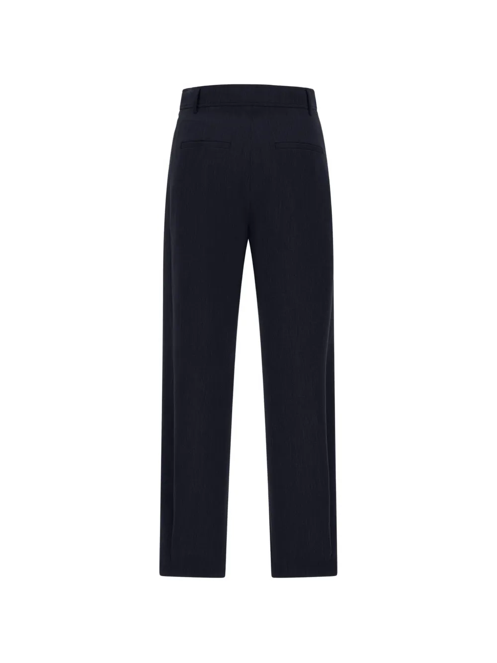 Herno Crêpe twill broek Blauw