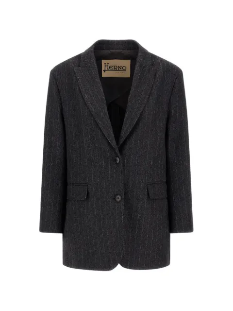 Herno blazer a rayas diplomáticas