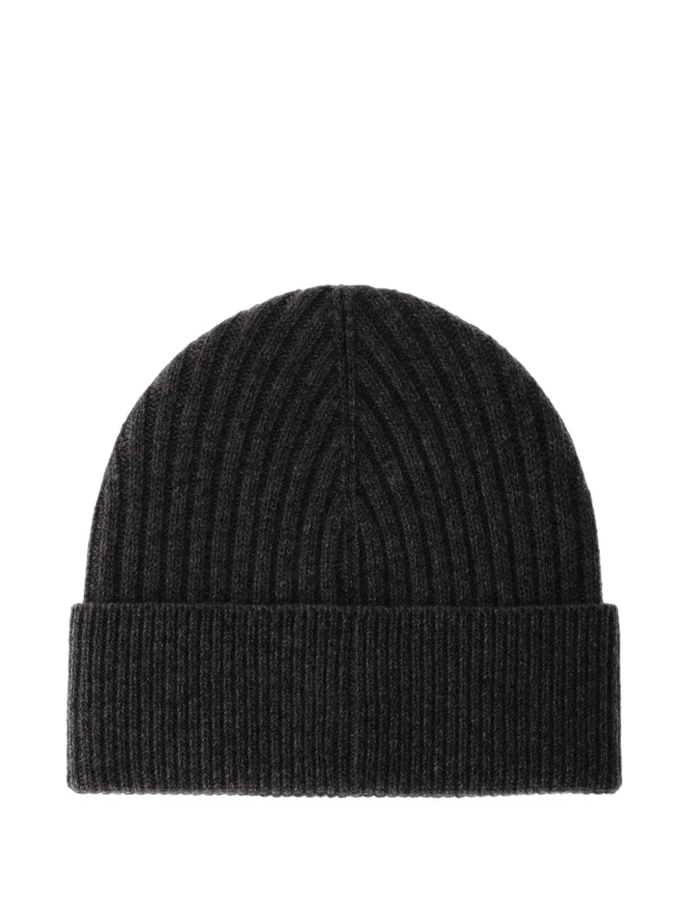 Herno Ribgebreide wollen muts Blauw