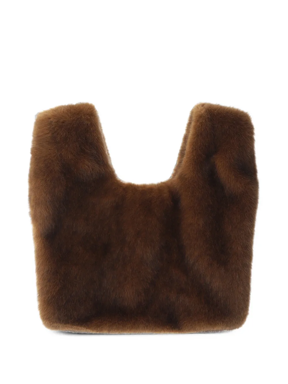 Herno Shopper van imitatiebont Bruin