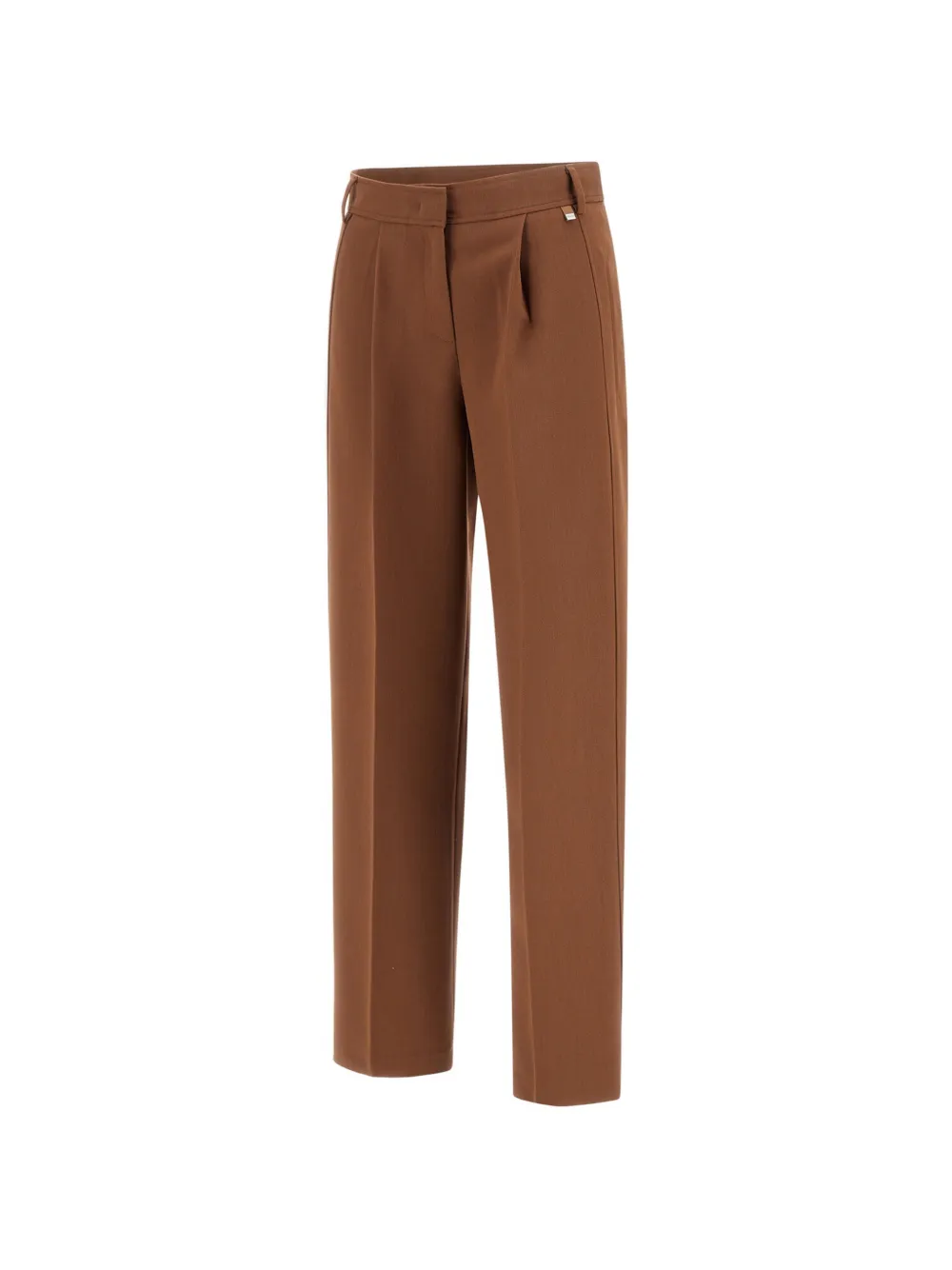 Herno Geplooide pantalon Bruin