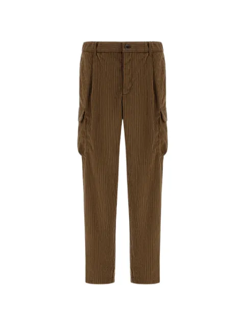 Herno corduroy straight-leg trousers