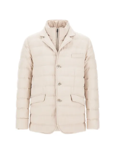 Herno quilted wool-blend blazer