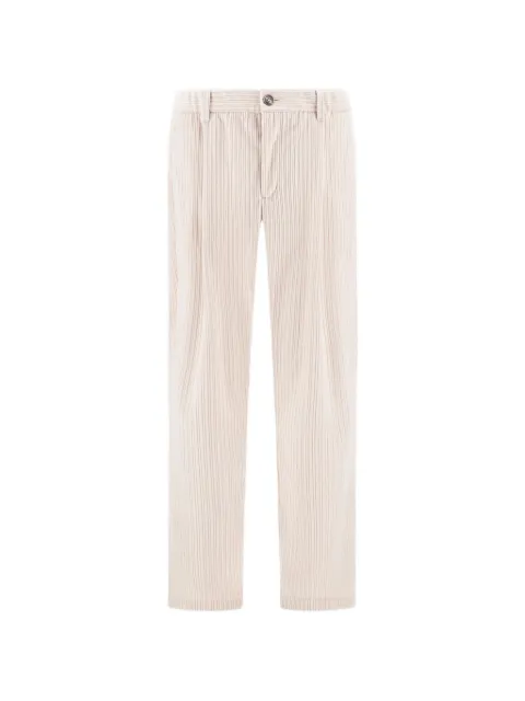 Herno pantalones de pana con pinzas