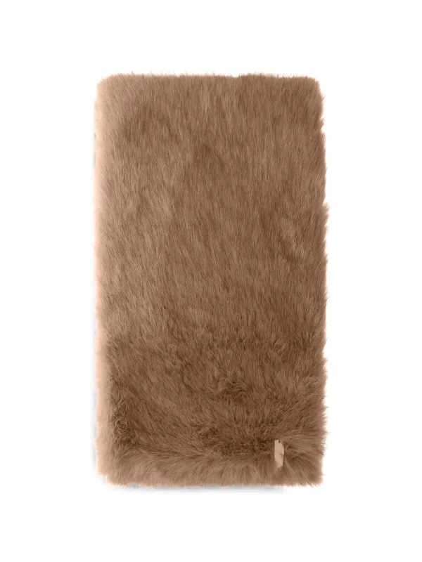 Herno Faux-fur Scarf in Neutrals