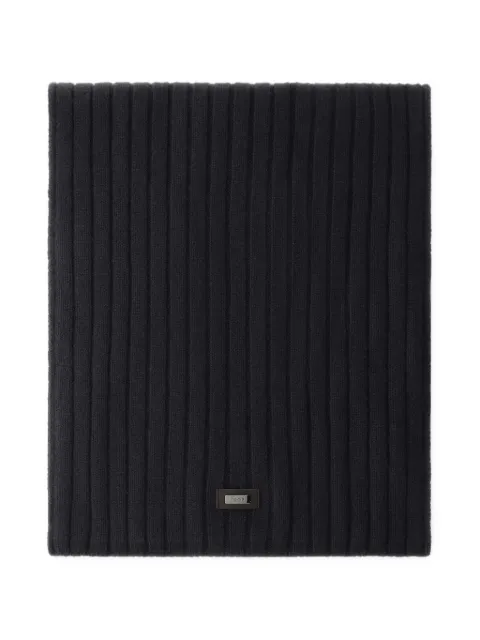Herno ribbed-knit cashmere scarf