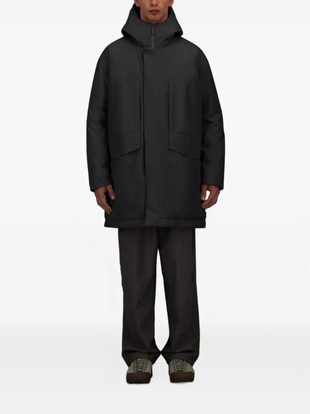 Laminar GORE-TEX parka Zwart
