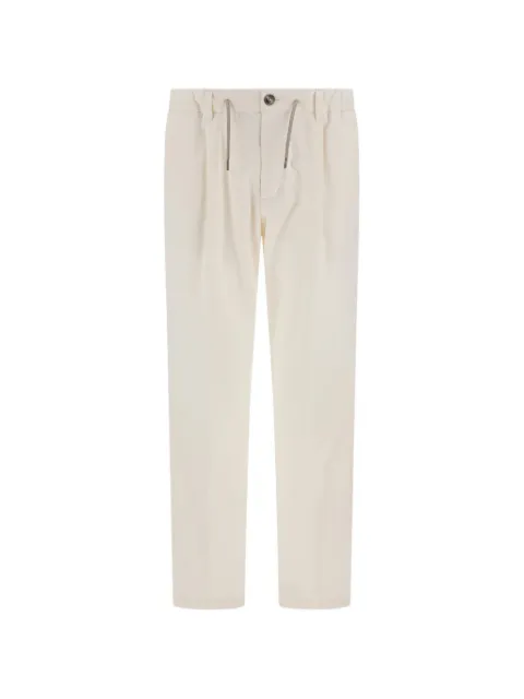Herno pleated drawstring trousers